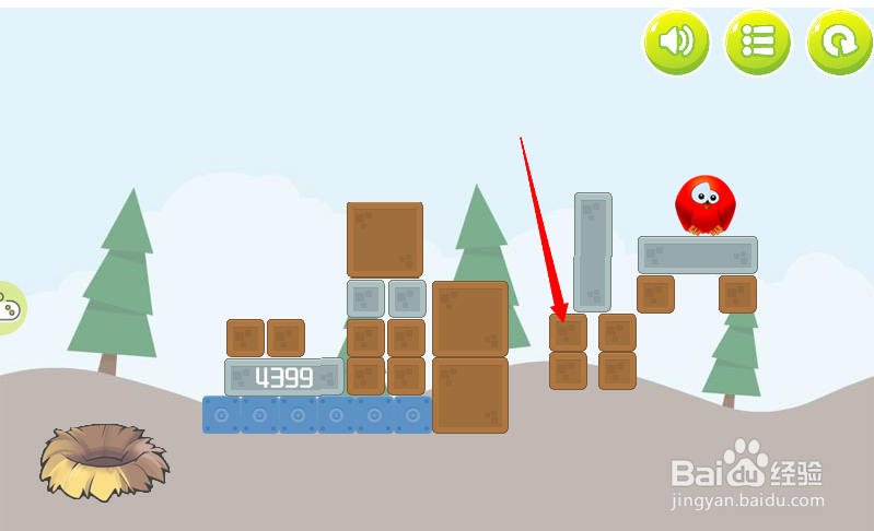 小游戏泡泡鸟历险记3第8关