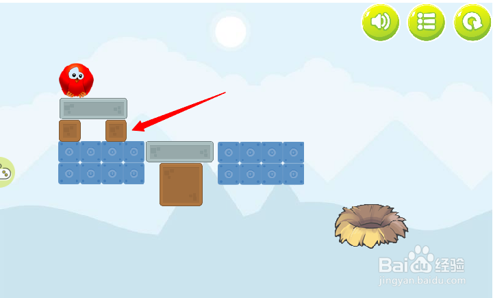 小游戏泡泡鸟历险记3第3关