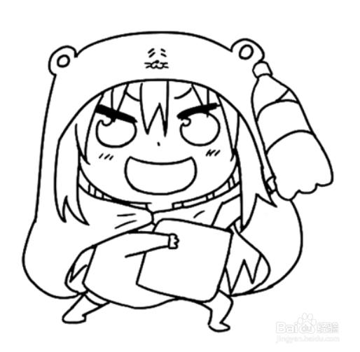 萌萌哒小埋简笔画