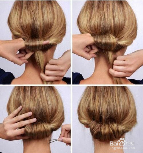 长头发怎么扎成短头发