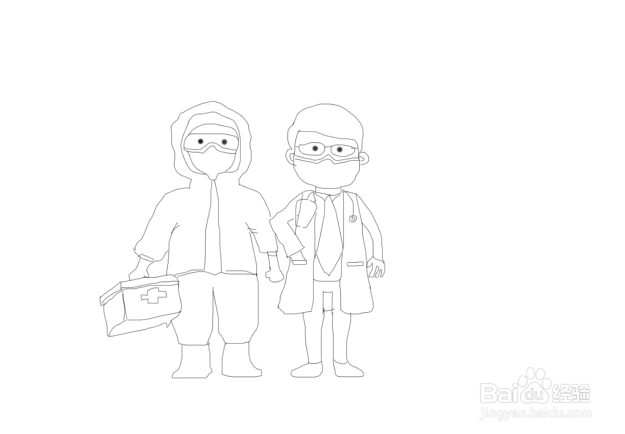 战役图片简笔画是如何画的