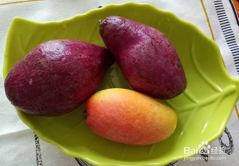 芒果紫薯球怎么做
