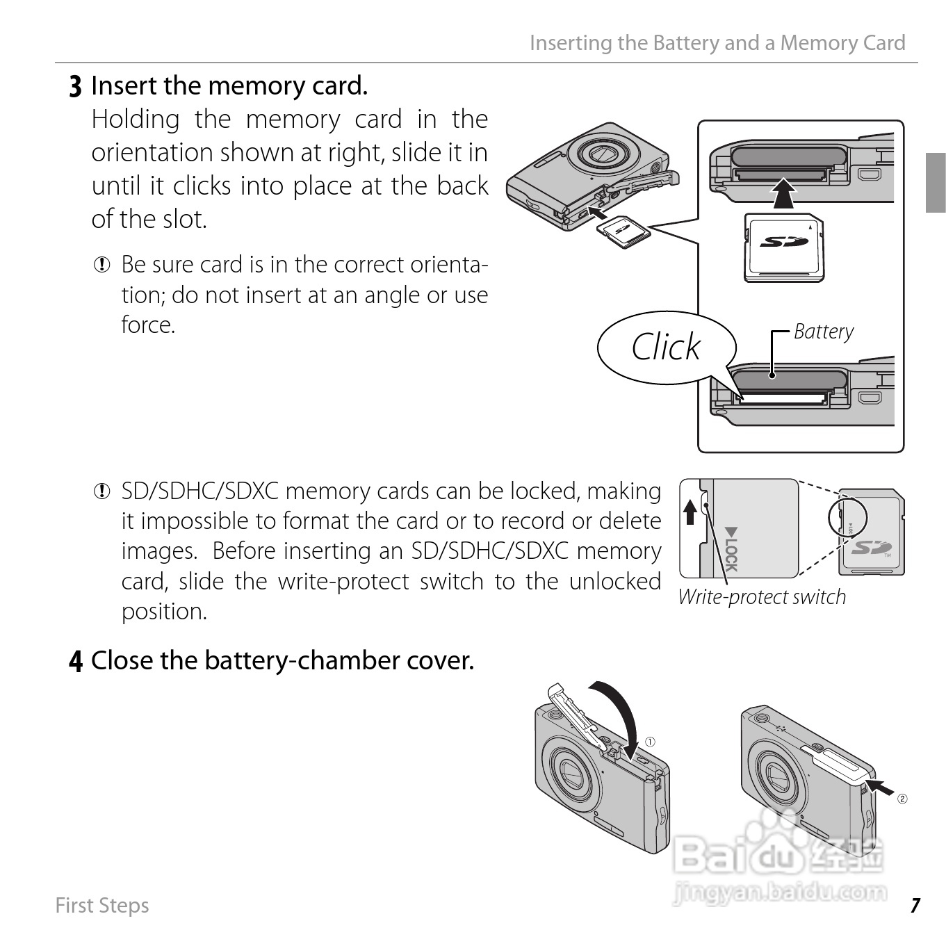 富士FinePix JX710数码相机说明书:[3]