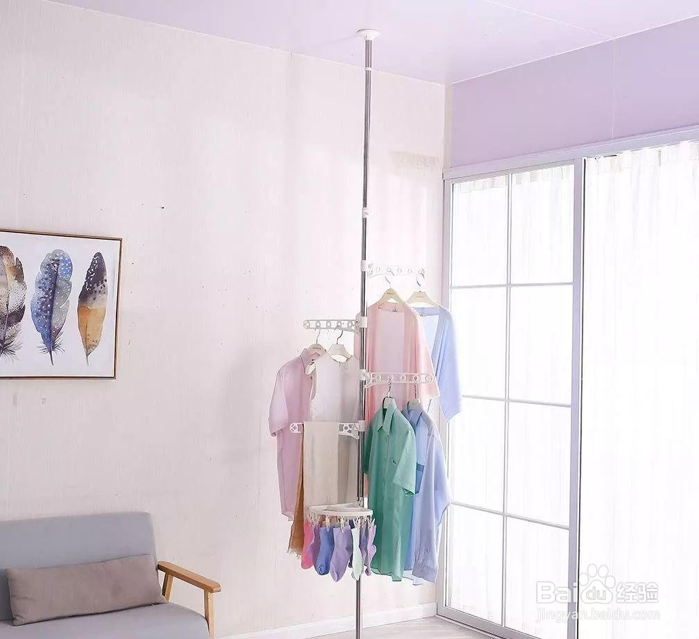没有阳台的房子怎么晾衣服