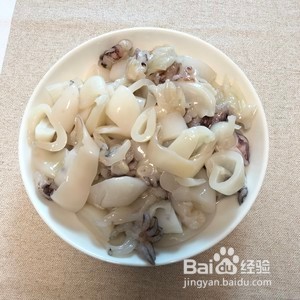 白灼墨鱼仔的做法