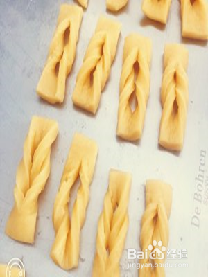 油炸套环的做法