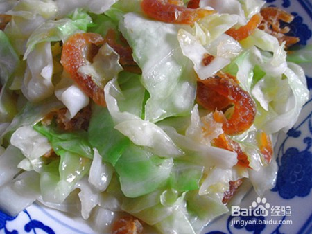 海米白菜怎么做