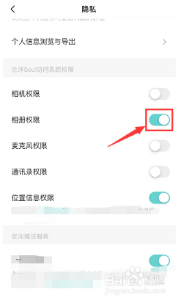 soul相册权限在哪开