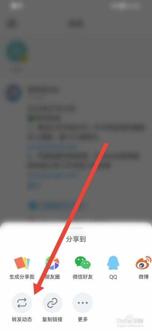 即刻如何转发动态