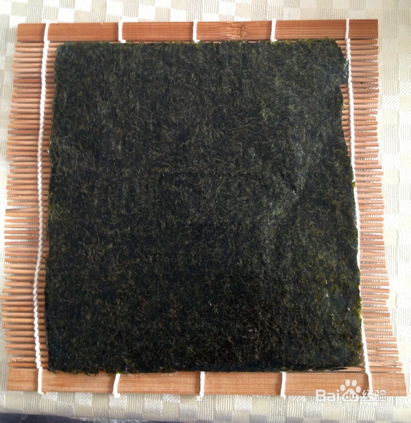 家庭简易版----寿司(紫菜包饭）