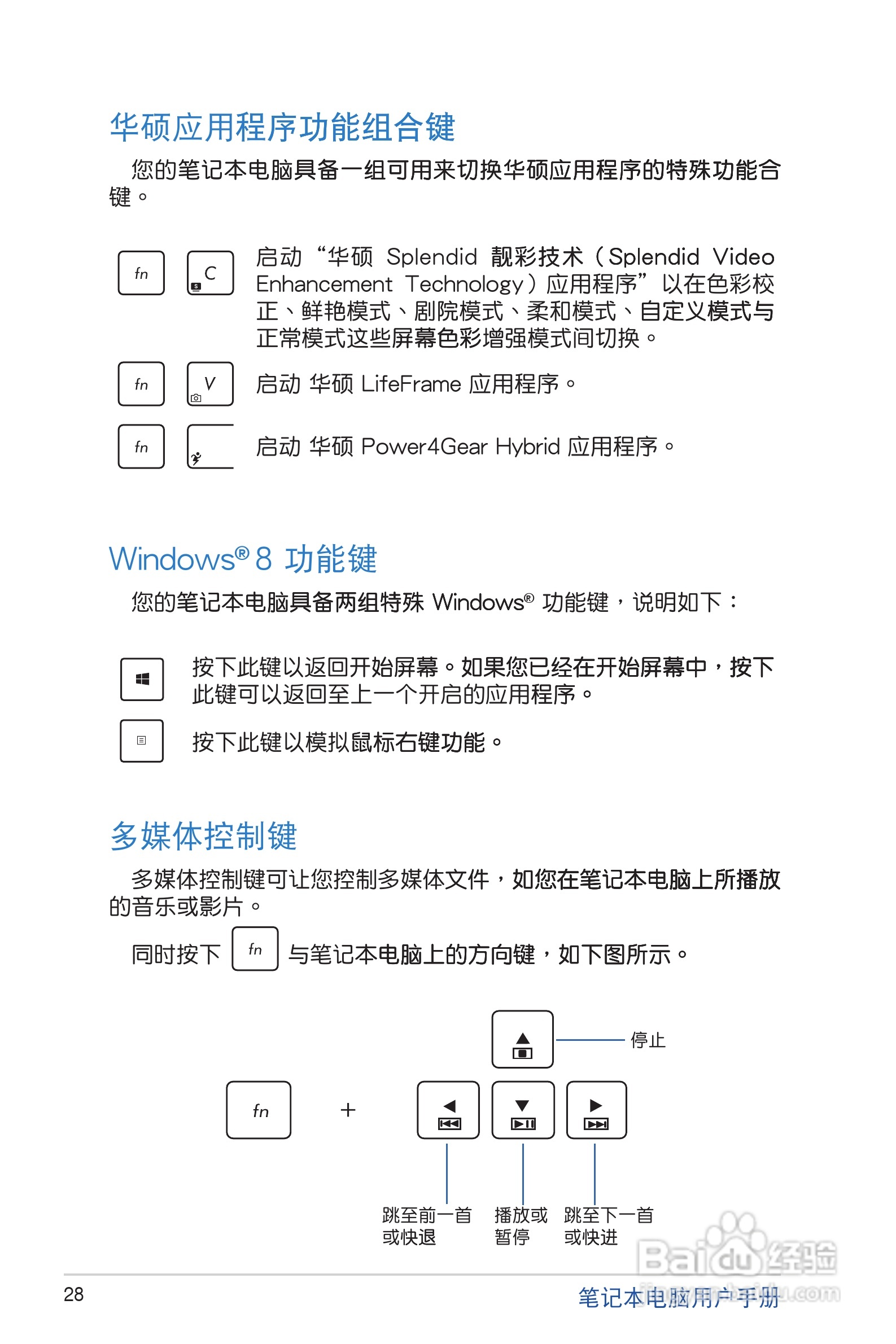 华硕S200E笔记本电脑说明书:[3]