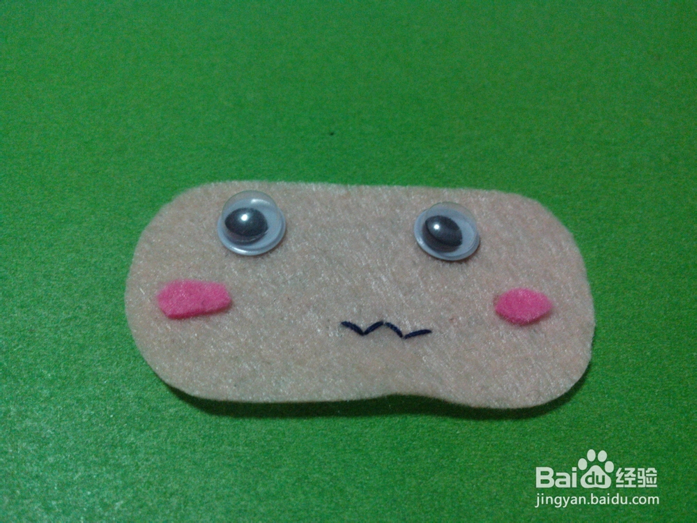 不织布西瓜小人钥匙包