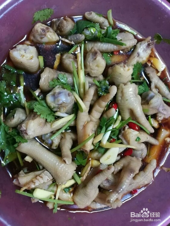 酸辣Q弹鸡爪简单做