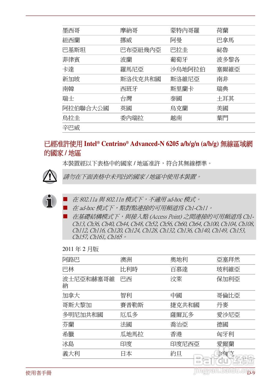 东芝Portege R830笔记本电脑使用說明書:[16]
