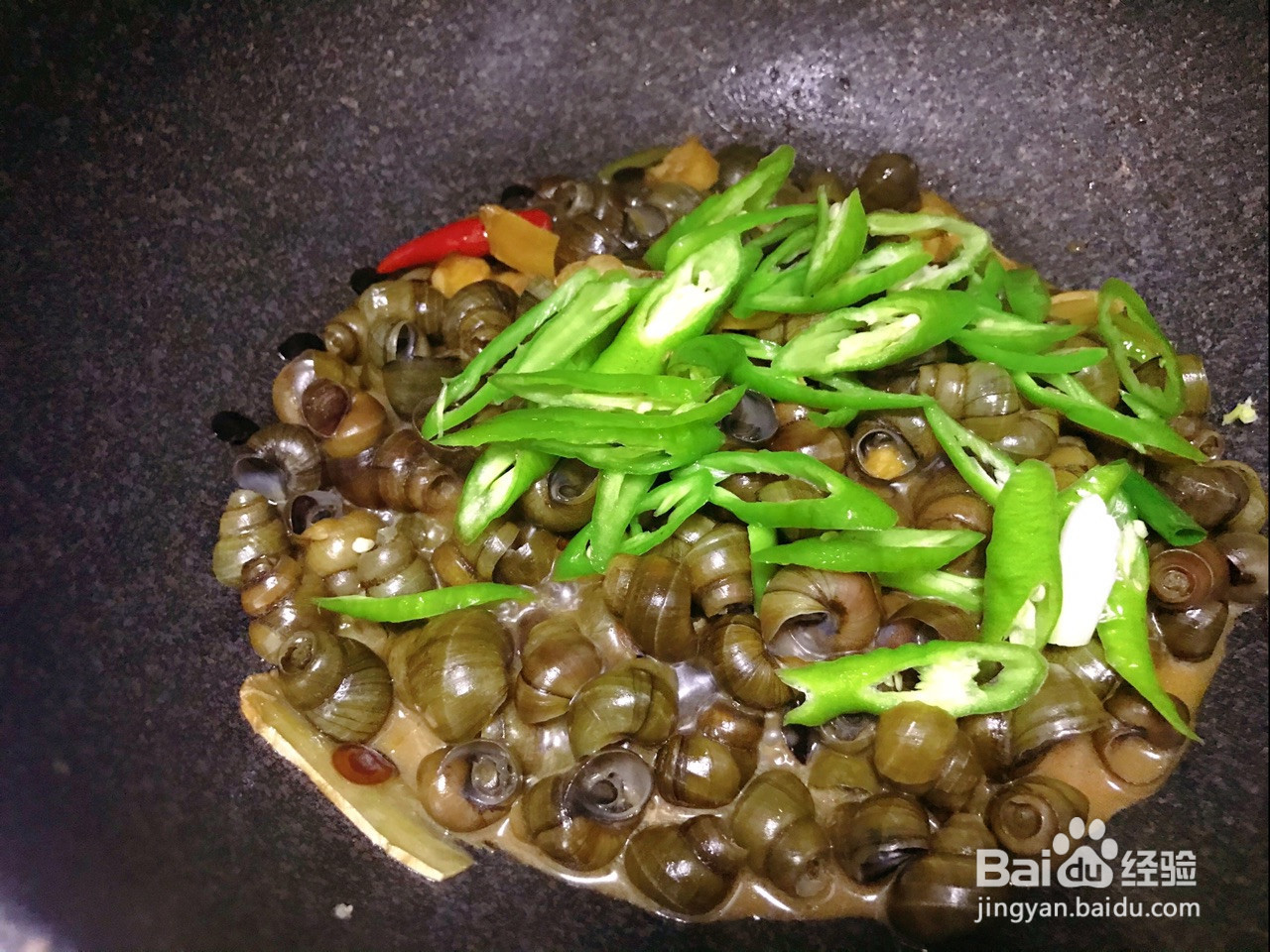 啤酒香辣螺丝的做法