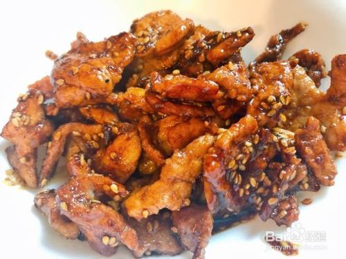 孜然肉片的做法(孜然肉片的做法视频窍门)