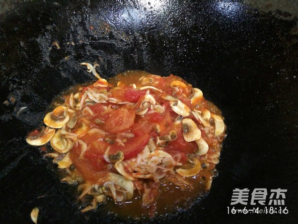 番茄蘑菇奄列