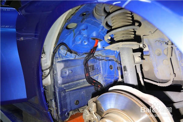 宝马16款328i胎噪隔音处理过程分享