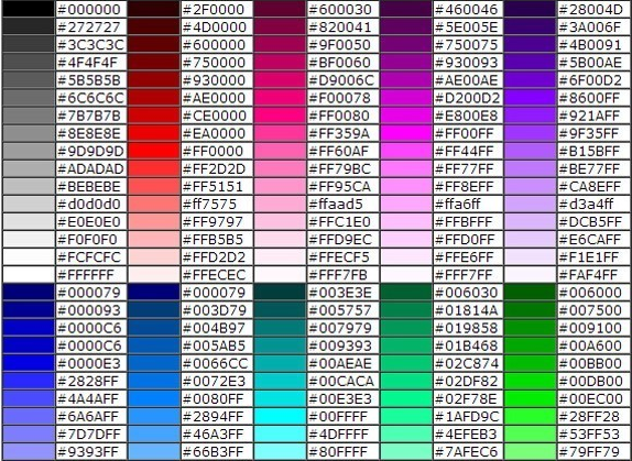 《球球大作战》颜色名字有哪些