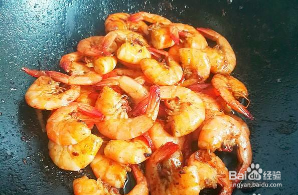 好吃的酱香虾尾