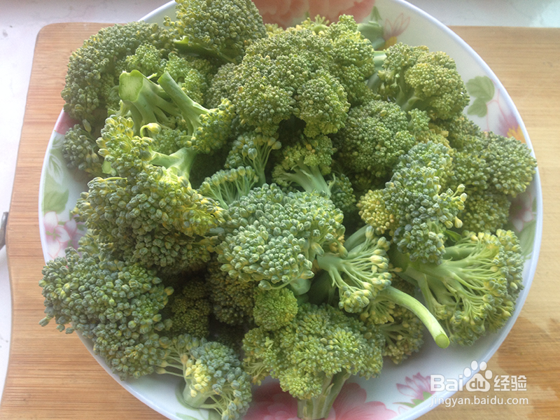 花椰菜炒肉片的做法