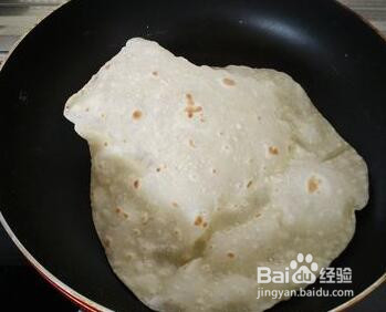 自创薄饼卷金丝