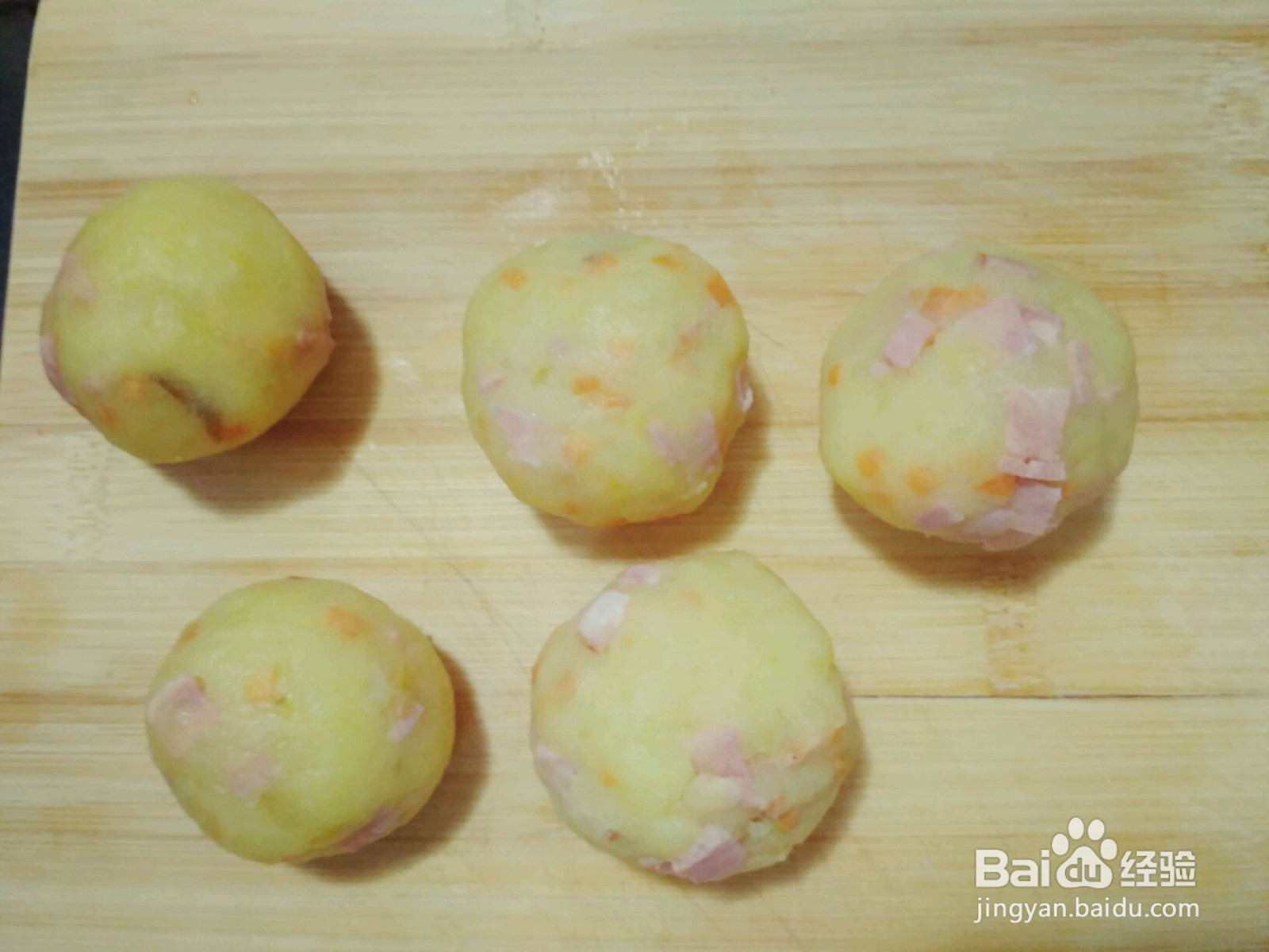 芝士薯球的做法