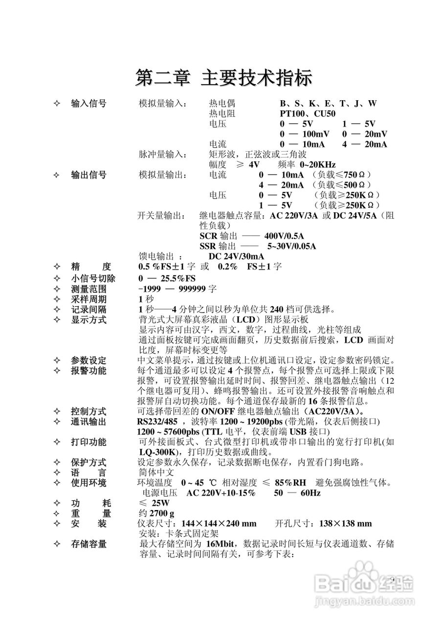 昌晖SWP-NSR100单色无纸记录仪（普通）说明书:[1]