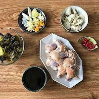 开胃下饭菜酸笋鸡