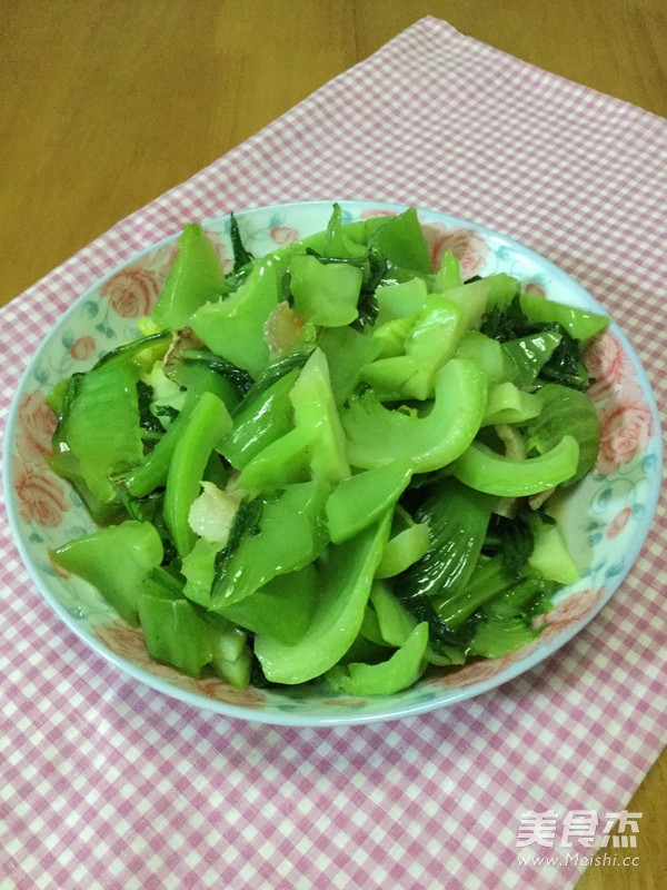 清炒水东芥的做法