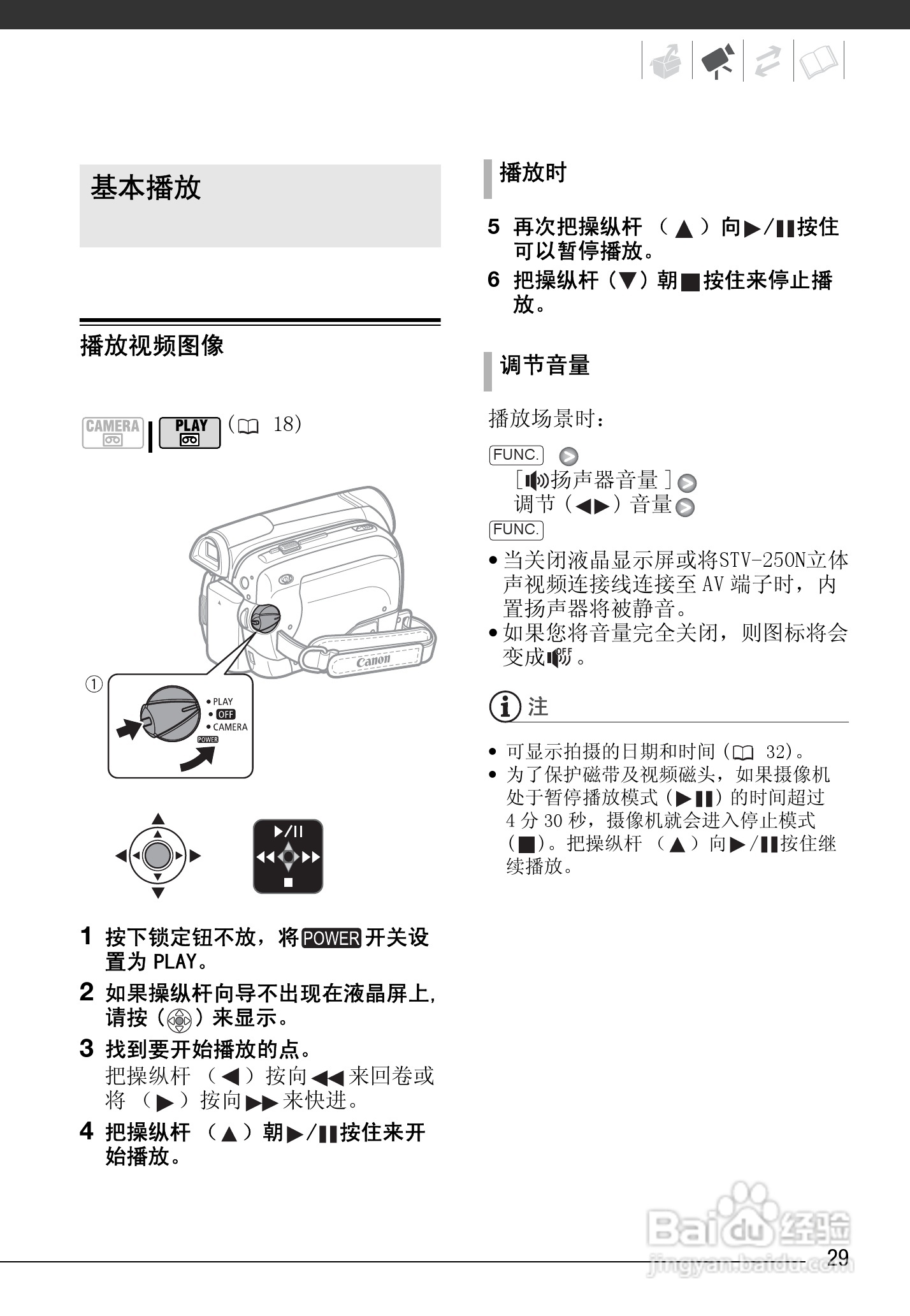 佳能MD245数码摄像机使用说明书:[3]