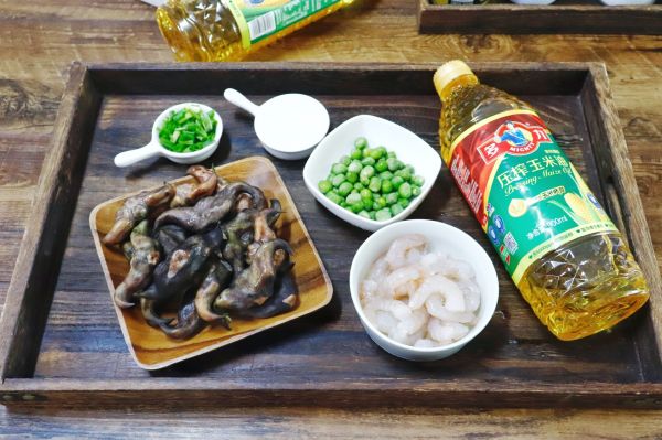 菱角豌豆炒虾仁