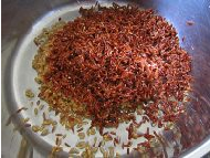 红曲米红薯粥的做法