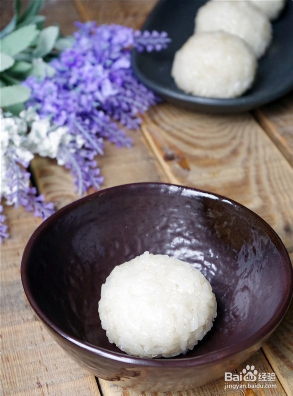 椰浆糯米团的做法步骤