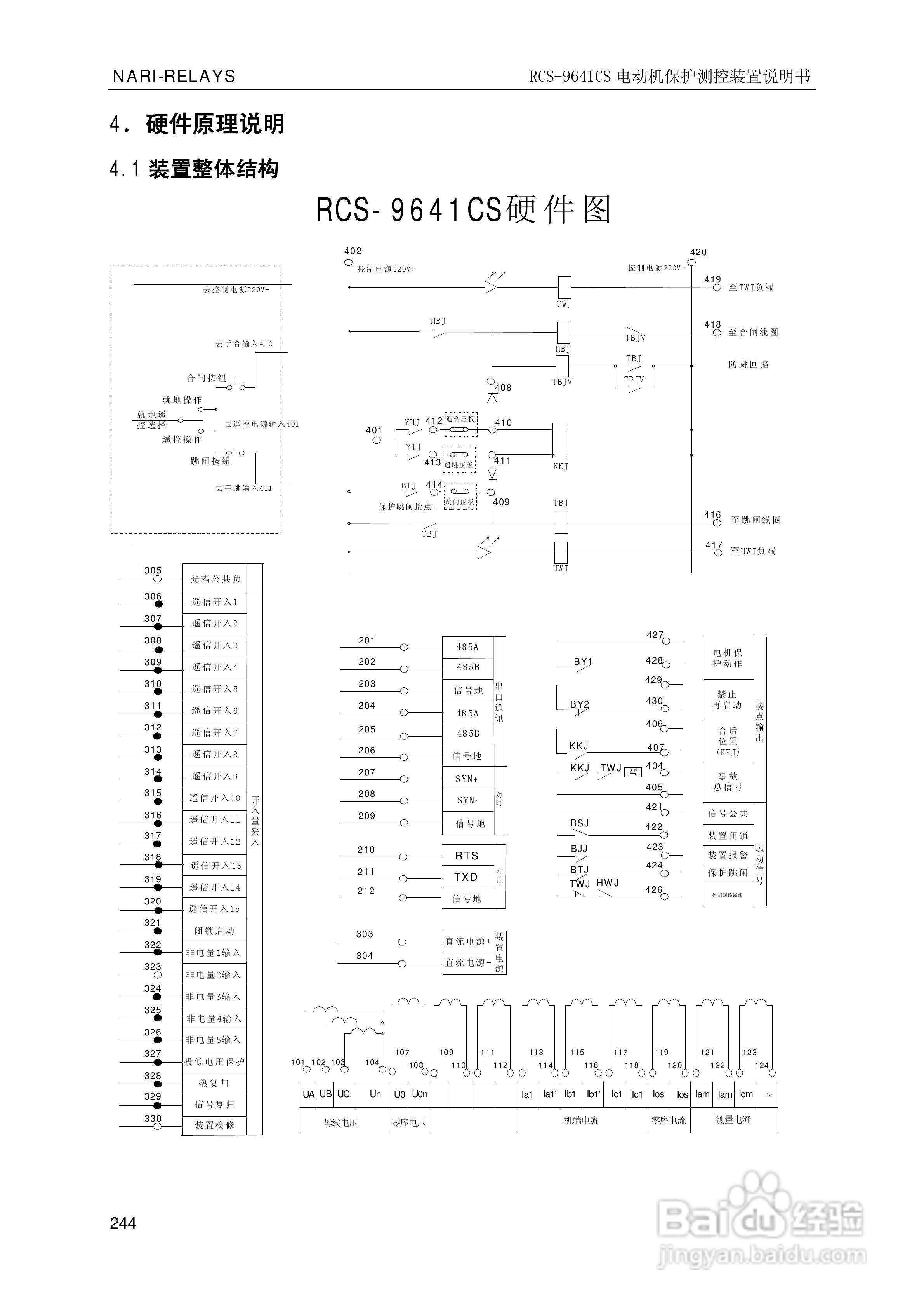 南瑞继保RCS-9681CS变压器后备保护测控装置说明书:[25]