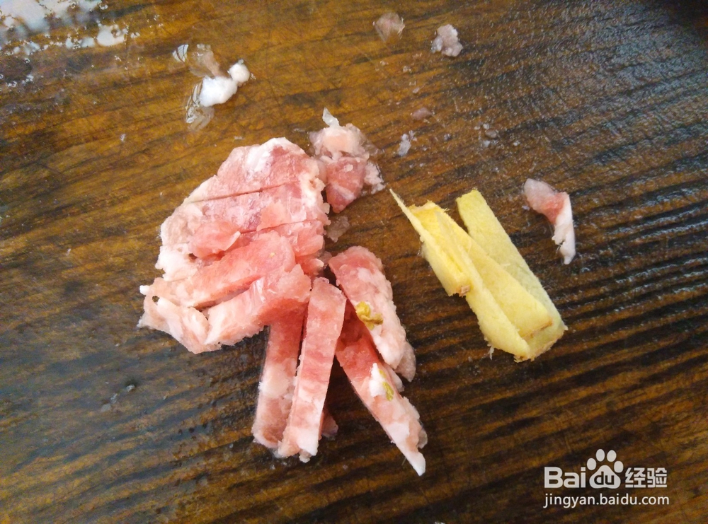 美食#平菇炒肉沫的做法