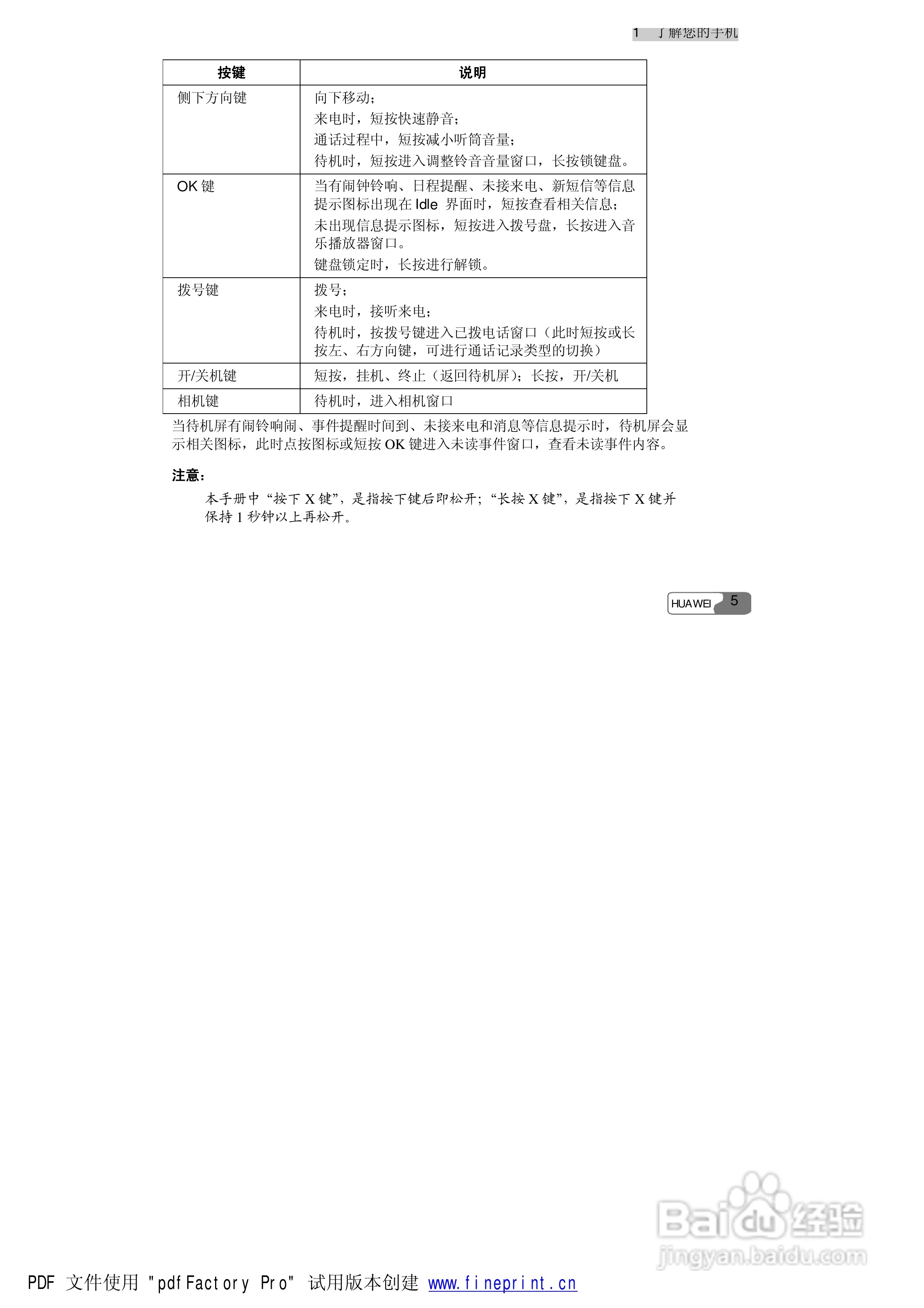 华为S660手机使用说明书:[2]