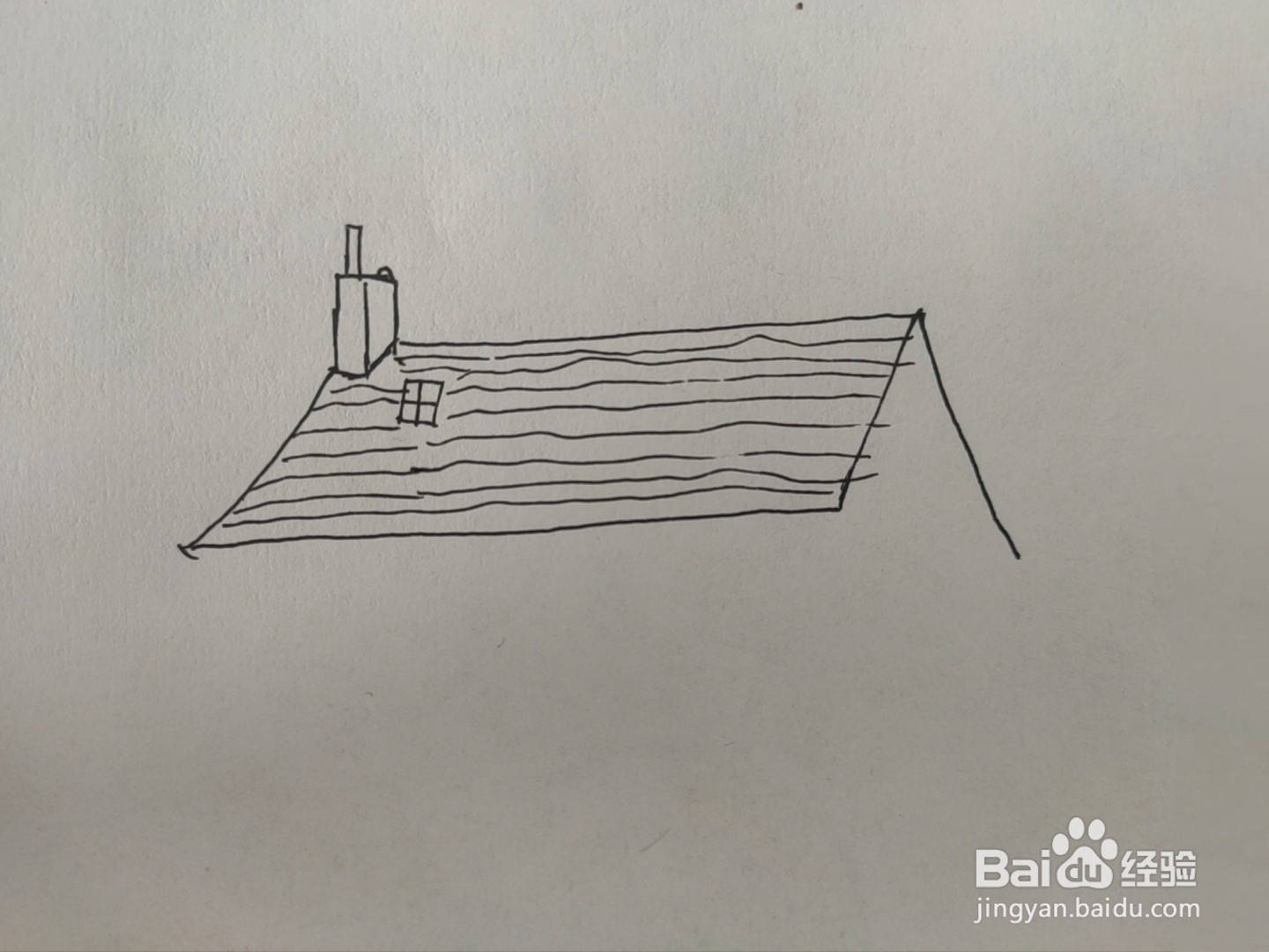 怎么画简单又漂亮的老房子