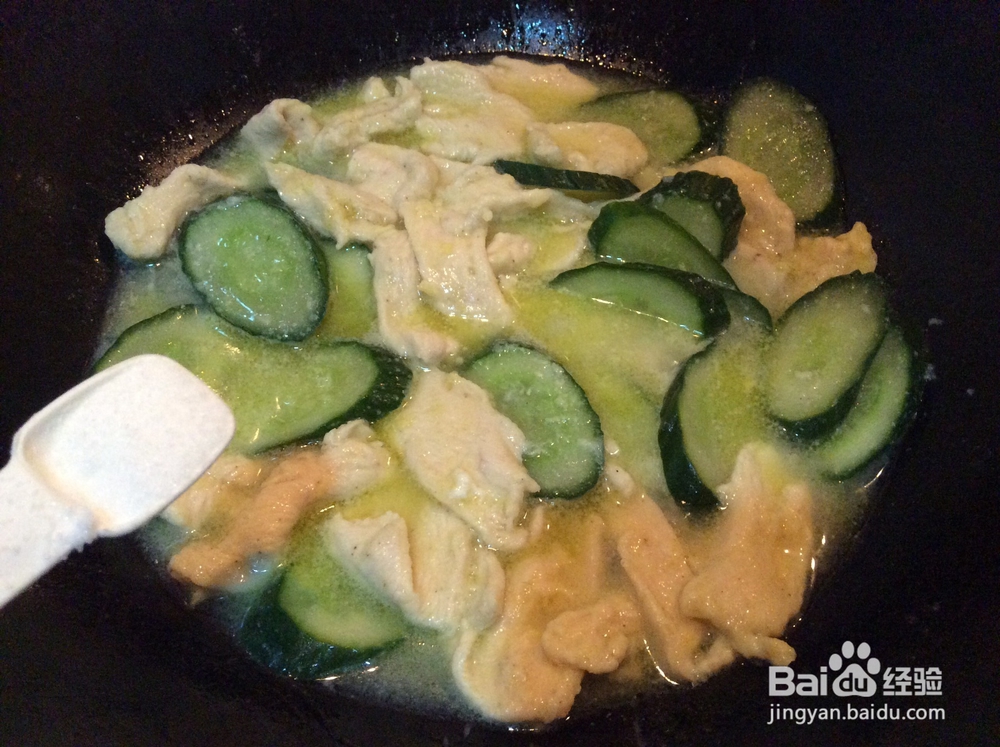 鸡胸肉的做法_黄瓜鸡片汤