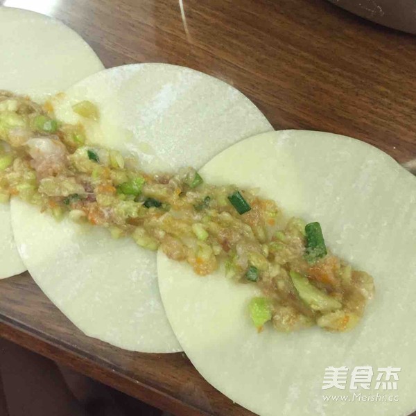 玫瑰花饺子的做法