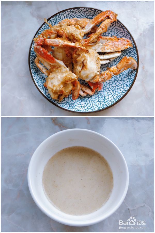 面拖蟹+红糖姜茶