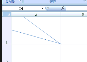 在excel表中如何绘制斜线表头