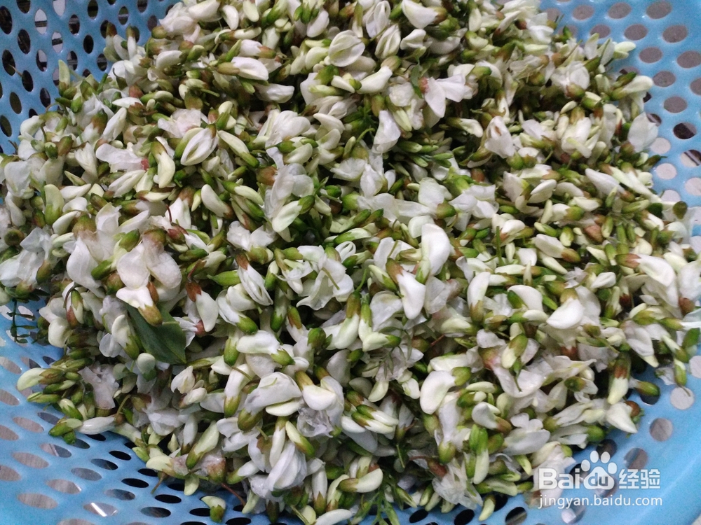 心心念念的槐花麦饭