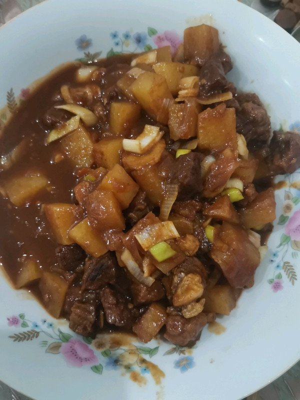 土豆番茄烧牛腩