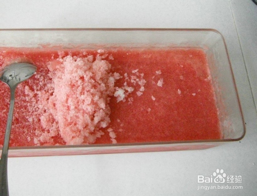 简单水果减肥餐：[1]西瓜冰沙