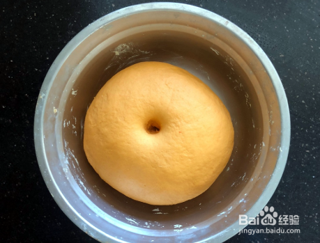 家庭自制橘子馒头