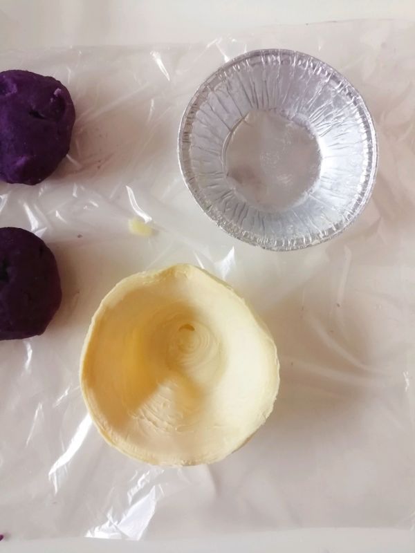 爆浆芝士紫薯酥