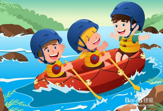快速学习划船。