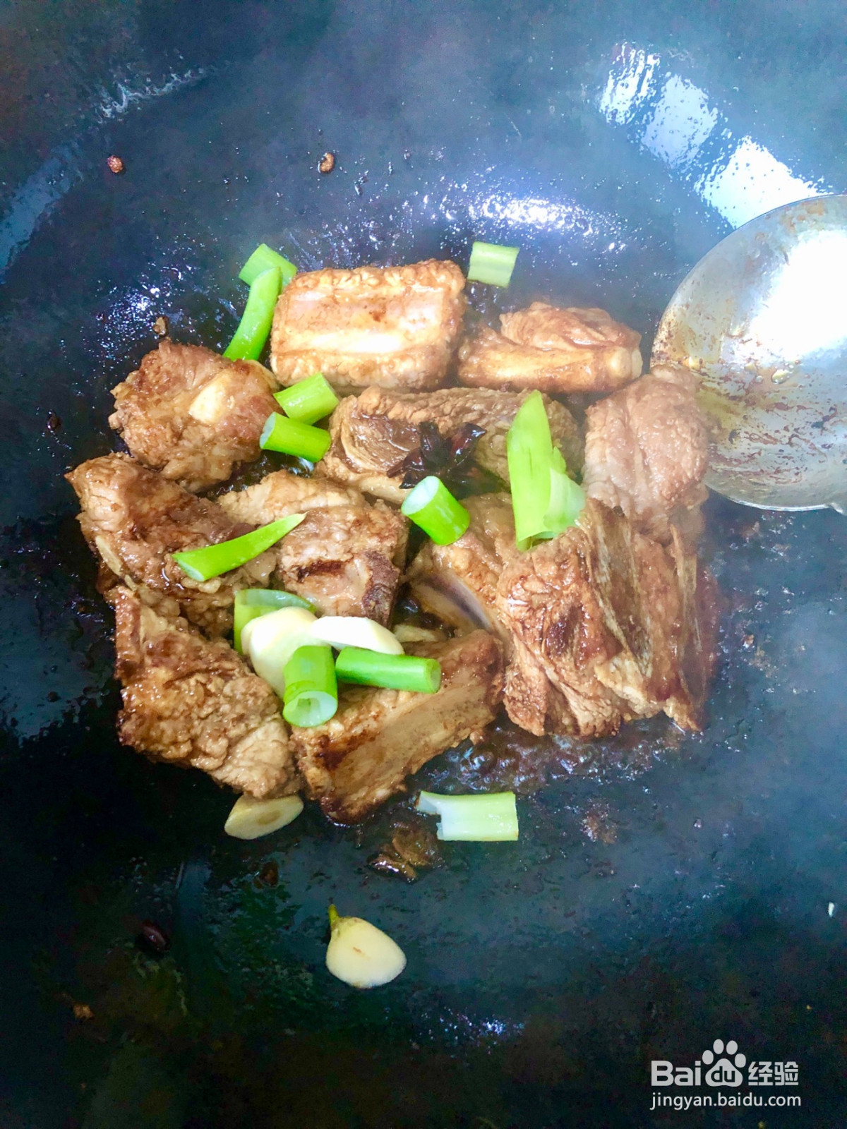 排骨炖豆角的做法