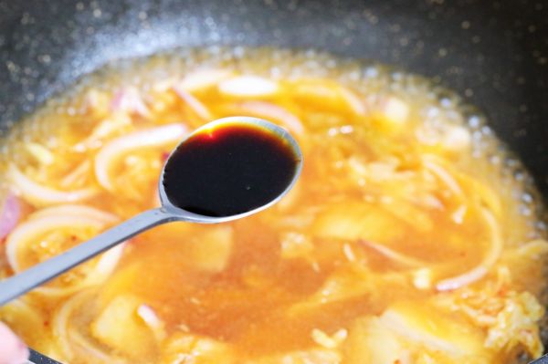 韩式泡菜豆腐汤